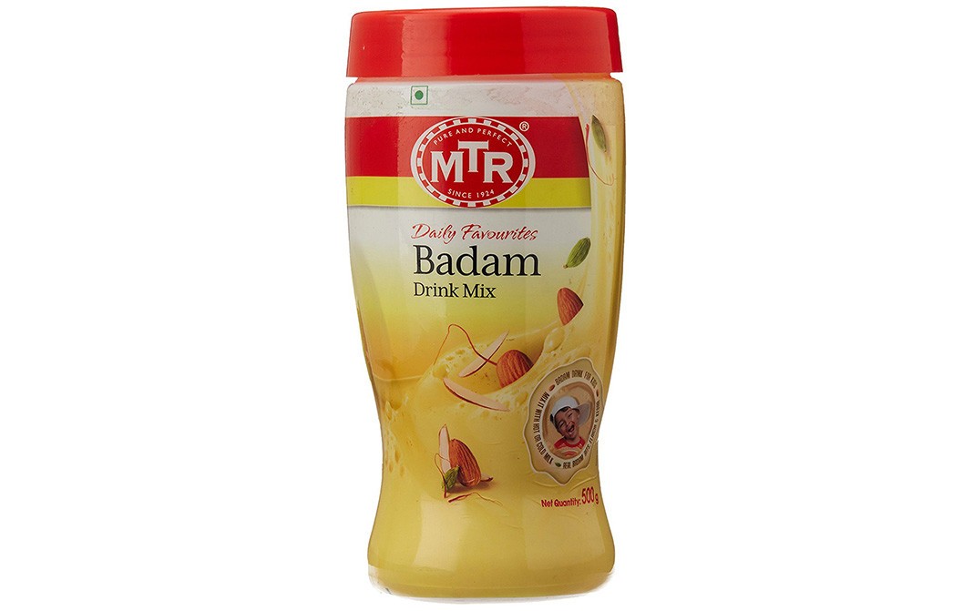 MTR Badam Drink Mix    Plastic Jar  500 grams